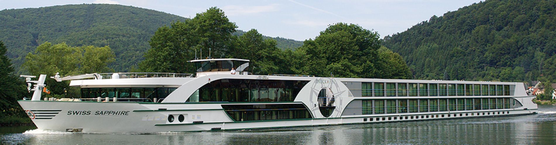 A photo of the MS Sapphire cruise ship